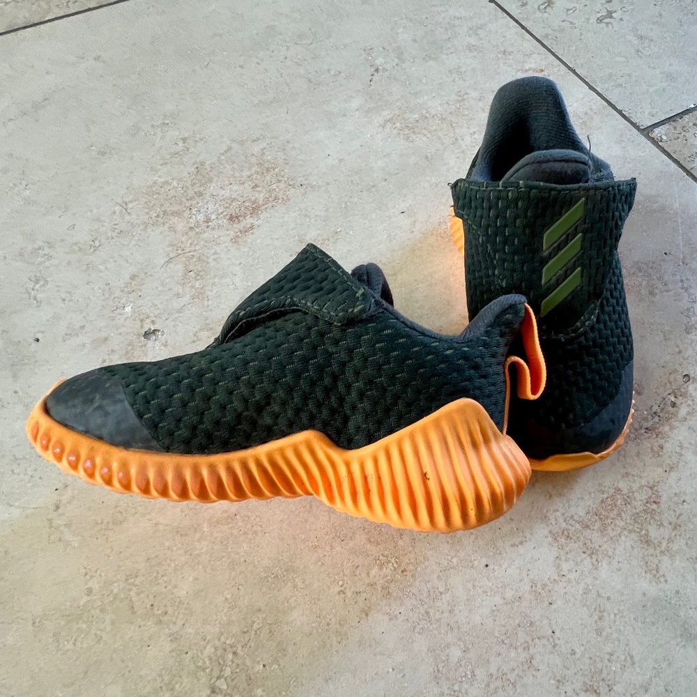 Adidas Orange Sole Baby Shoes